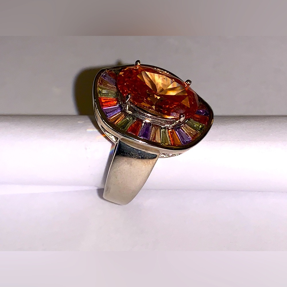 Multicolor Circle of Friends ring